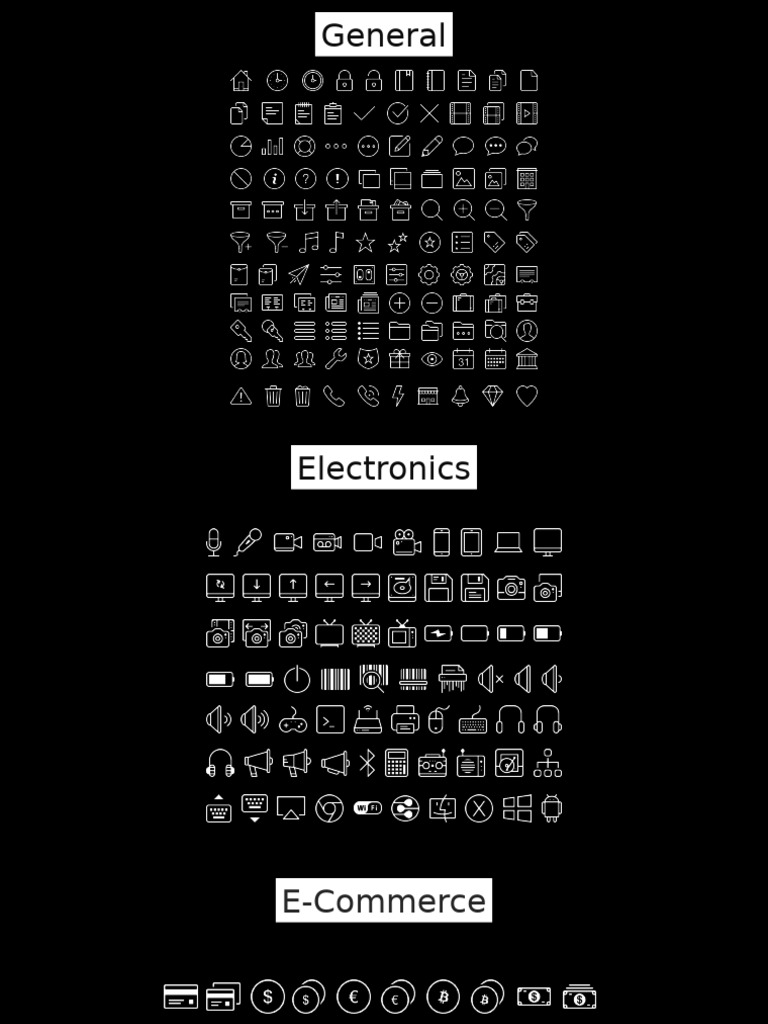 mẫu icon | PDF