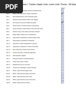 UCAT Progress Tracker Template | PDF | Cognition | Cognitive Science