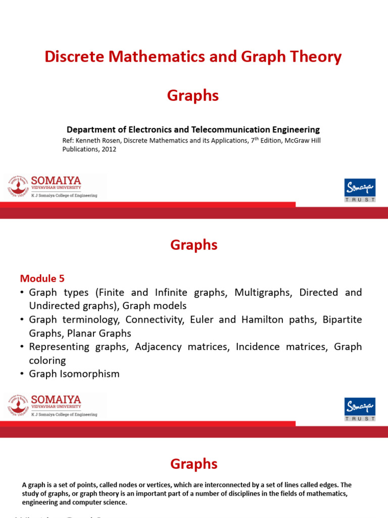 Graph Theory Concepts and Terminology | PDF | Vertex (Graph Theory ...