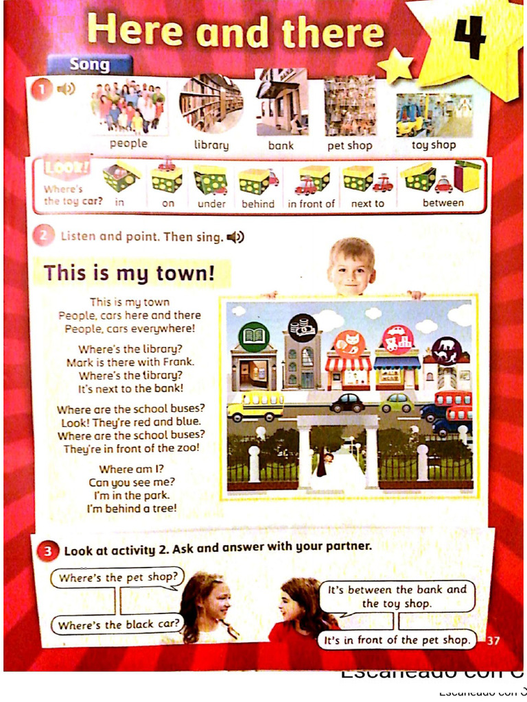 Tema 4 Here and There English Language.. | PDF