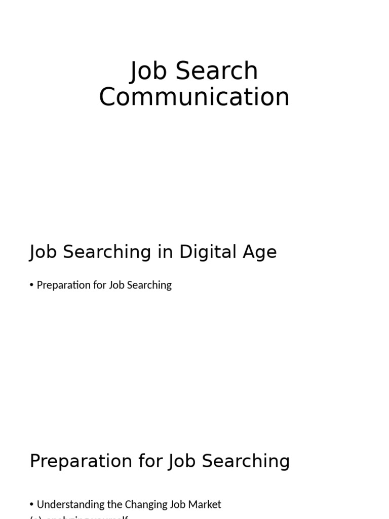 Job Search Strategies for the Digital Age | PDF | Résumé | Recruitment