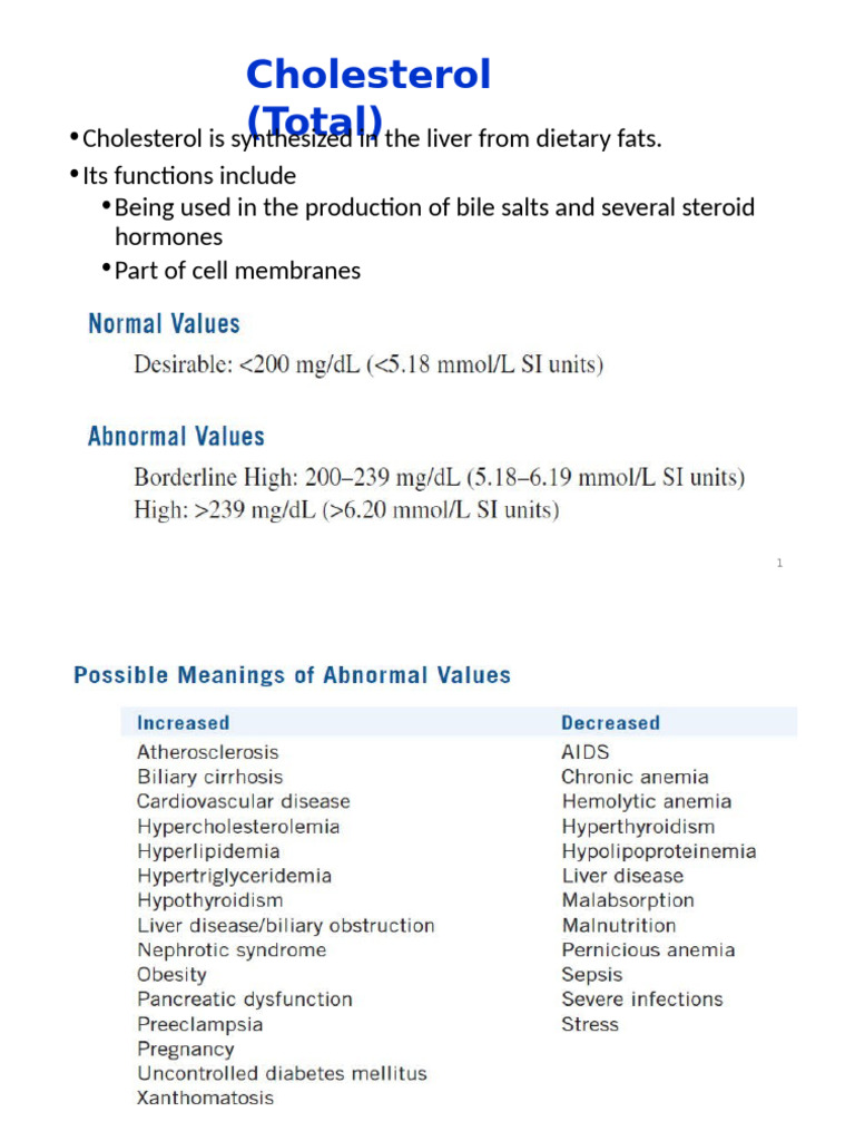 Comprehensive Guide to Blood Tests | PDF | Hypoglycemia | Pancreas