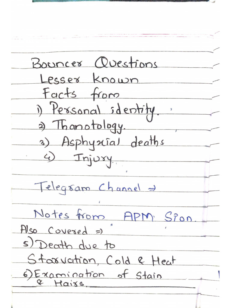 Drowning_Death_Due_to_Heat_,_Starvation_&_Cold_Forensic_Notes_Hamdule | PDF