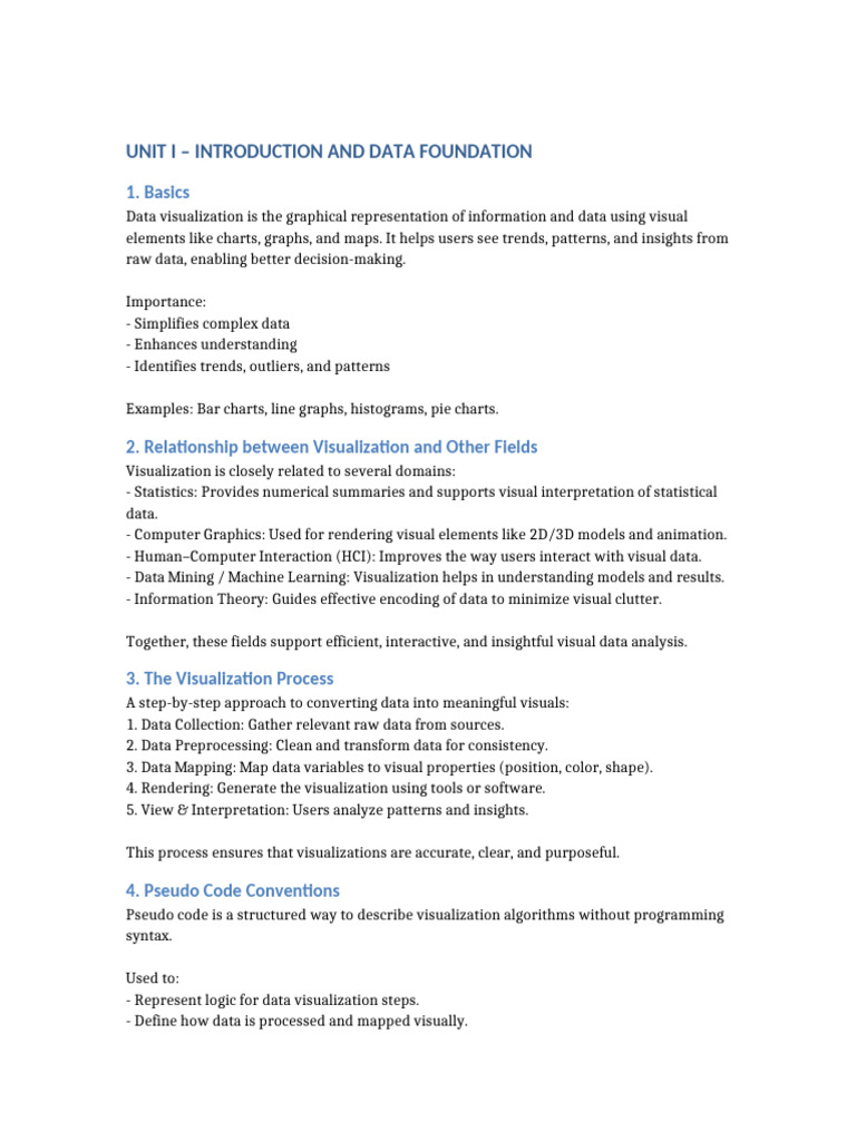Data Visualization Fundamentals Explained | PDF | Data | Statistics