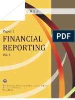 Financial Reporting Volume-I