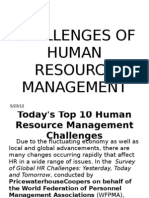 Download Challenges in HRM by Julius DeSa SN94512062 doc pdf