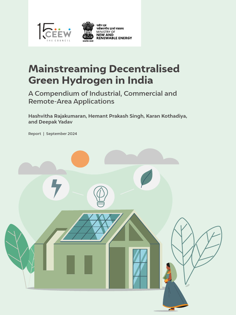 Decentralised Green Hydrogen in India | PDF | Climate Change Mitigation ...