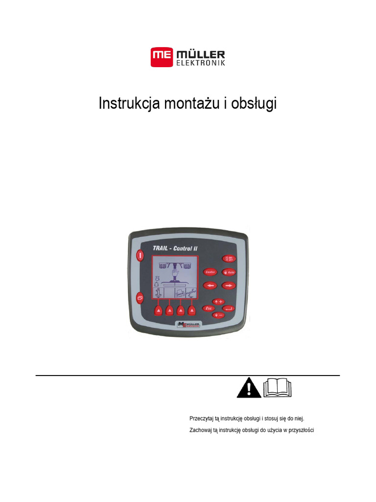 Muller Elektronik Trail Control II Instrukcja | PDF