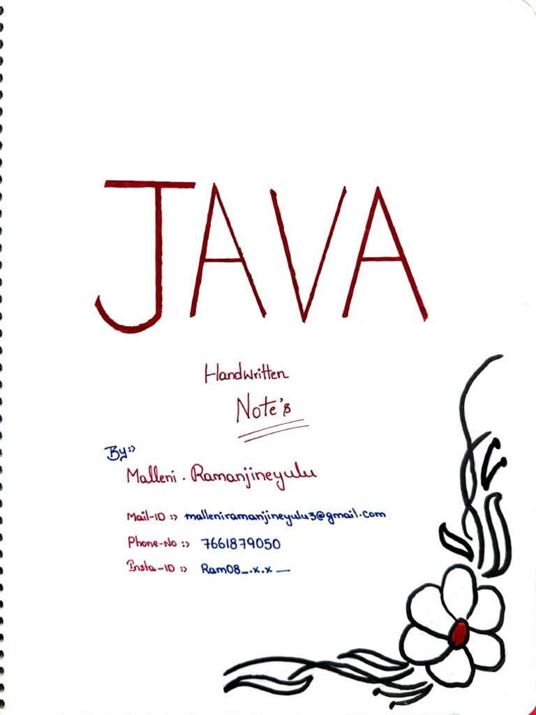 Java Till Oops Concept ? | PDF