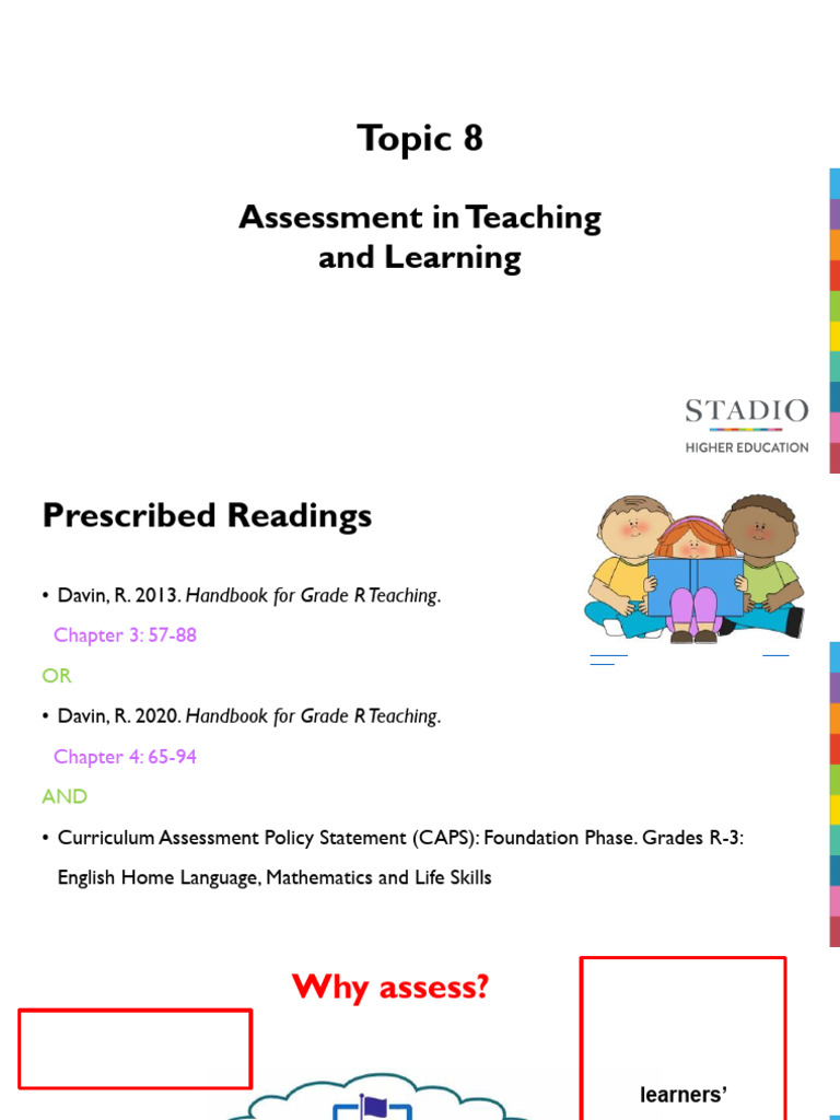 Effective Assessment in Grade R Teaching | PDF | Educational Assessment ...