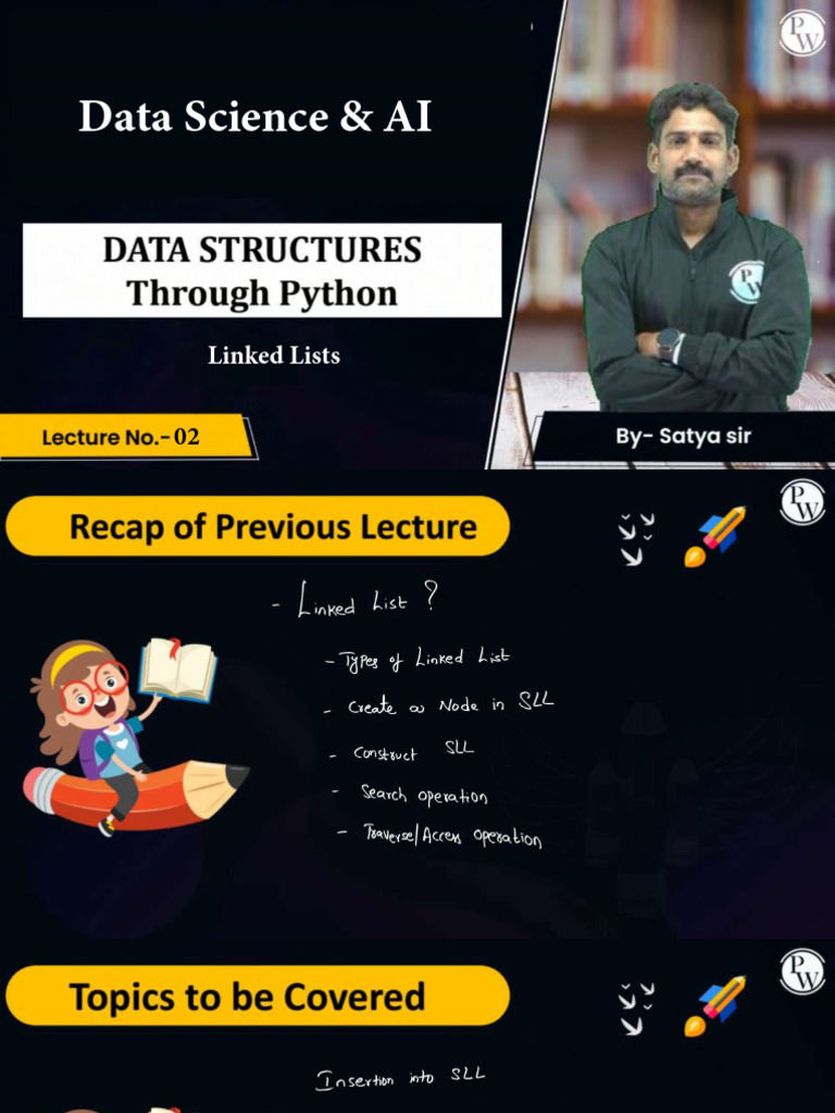 Linked Lists 02 - Class Notes | PDF