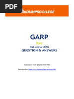 GARP RAI Exam Overview and Details | PDF | Artificial Intelligence ...