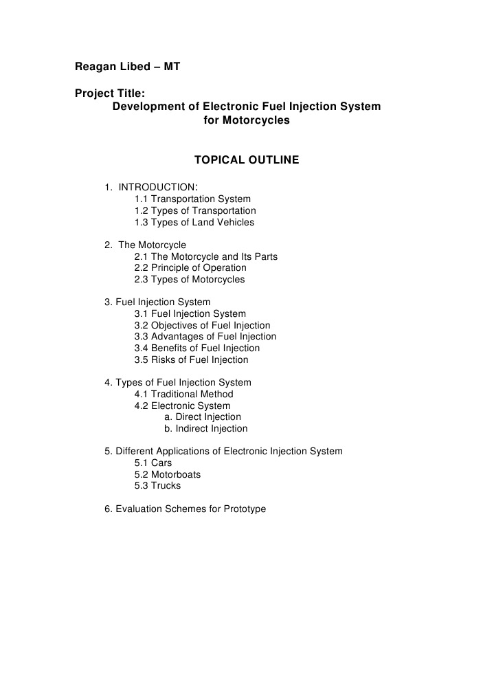 What Is Topical Outline For Research Paper
