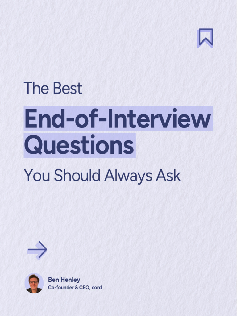 Essential Interview Questions to Ask | PDF