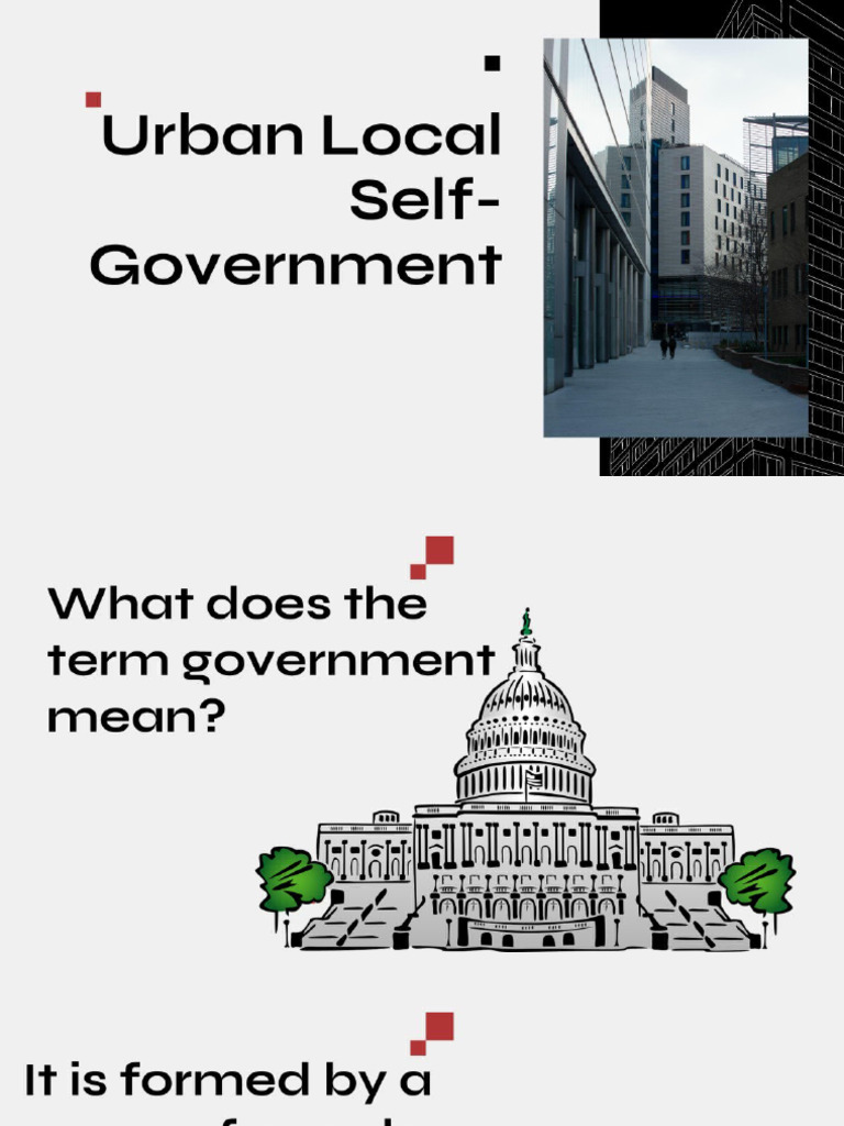 Municipal Governance and Urban Issues | PDF