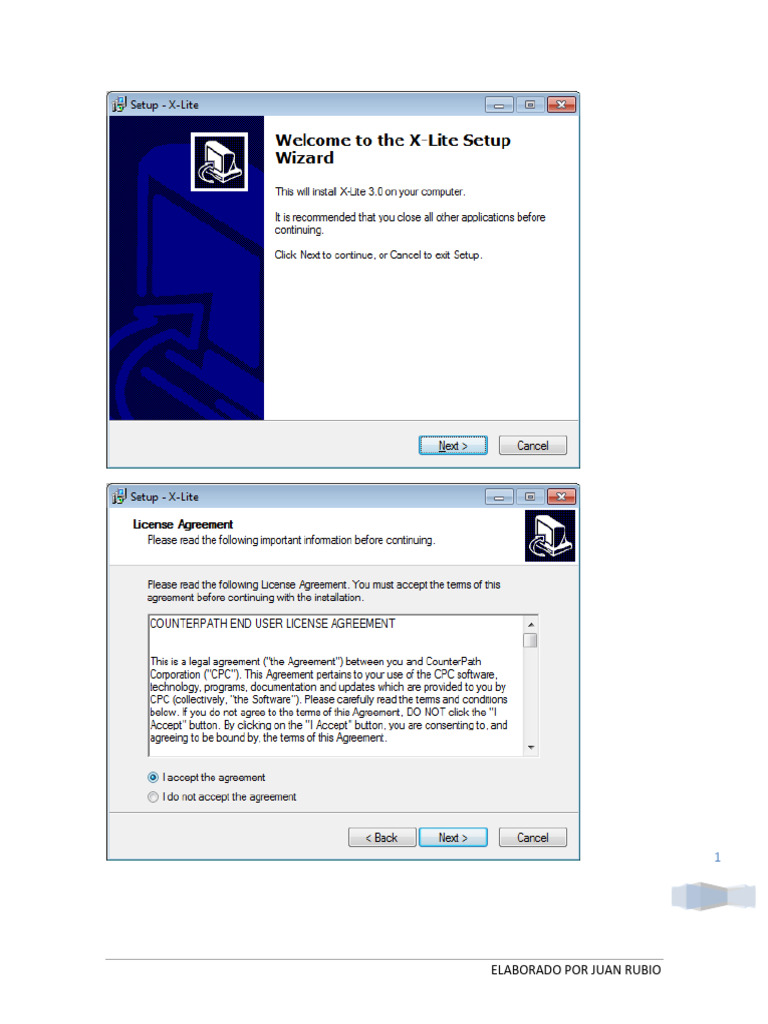 X-Lite Win32 1103k 53621 | PDF