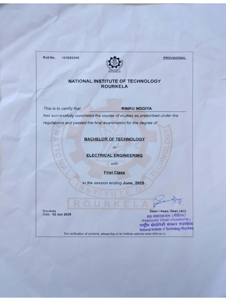 Final Mark Sheet | PDF