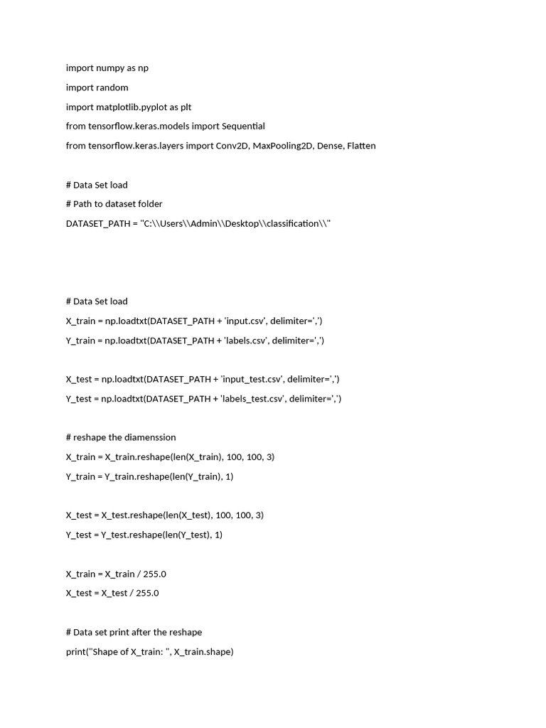 CNN Model Image | PDF