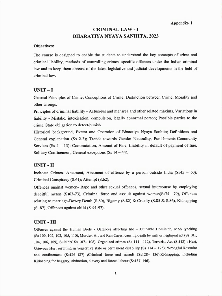 Bns | PDF