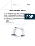 Finance Management Function: Draft Classification Model