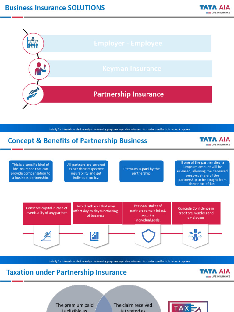 Partnership Business Insurance Overview | PDF | Partnership | Insurance