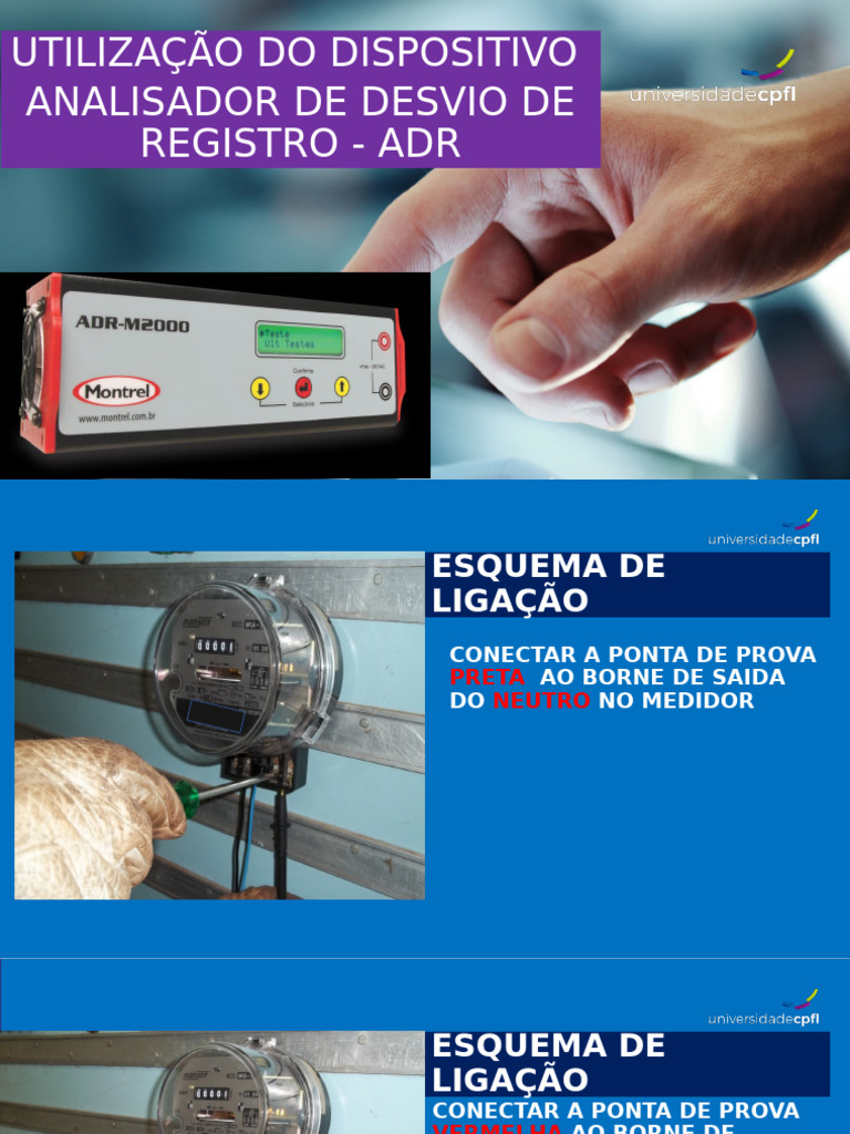 Guia de Uso do Dispositivo ADR | PDF | Engenharia Elétrica