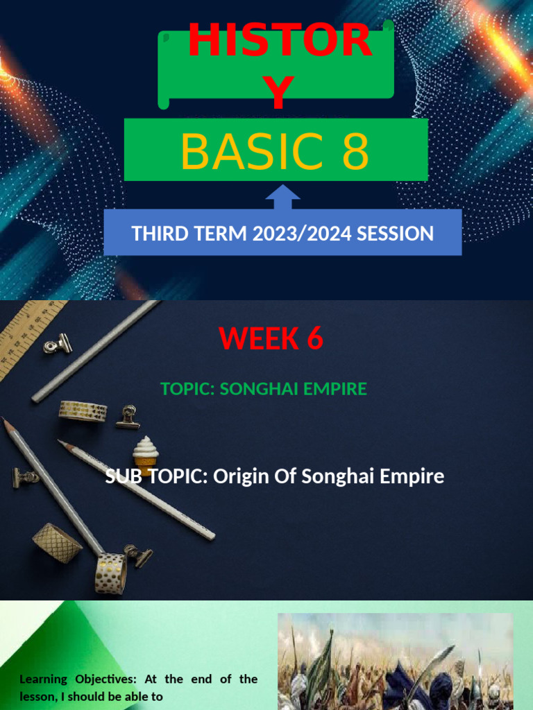 Origin and Structure of Songhai Empire | PDF