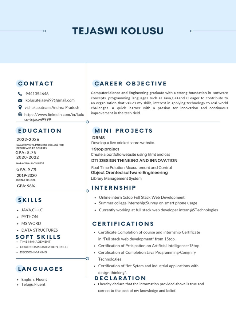 Computer Science Graduate Resume | PDF | Computing | Computer Programming