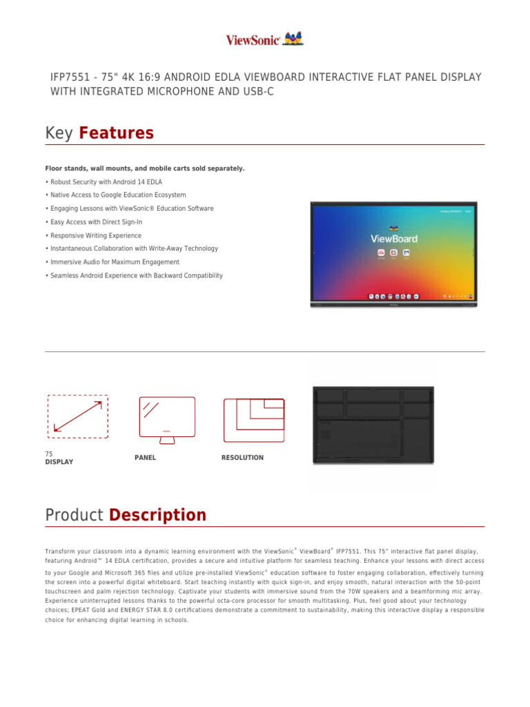 datasheet-ifp7551-pdf-hdmi-usb