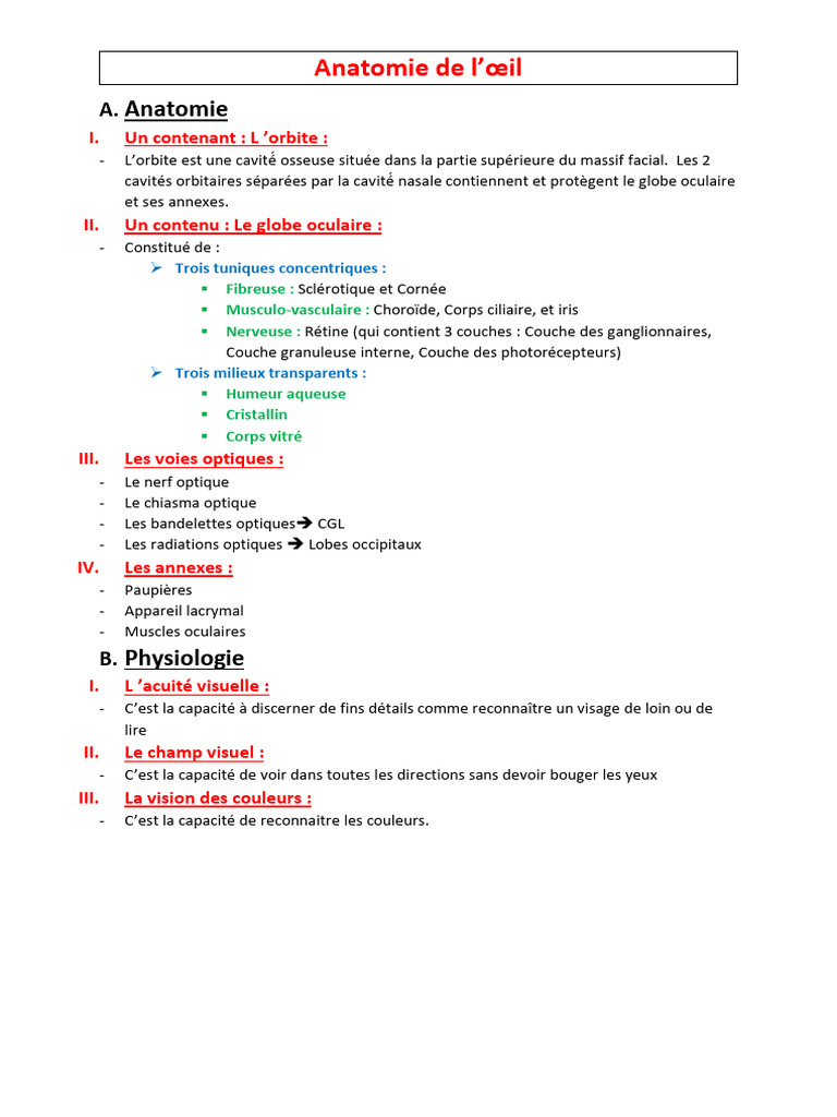Anatomie et physiologie des organes humains | PDF | Système nerveux ...