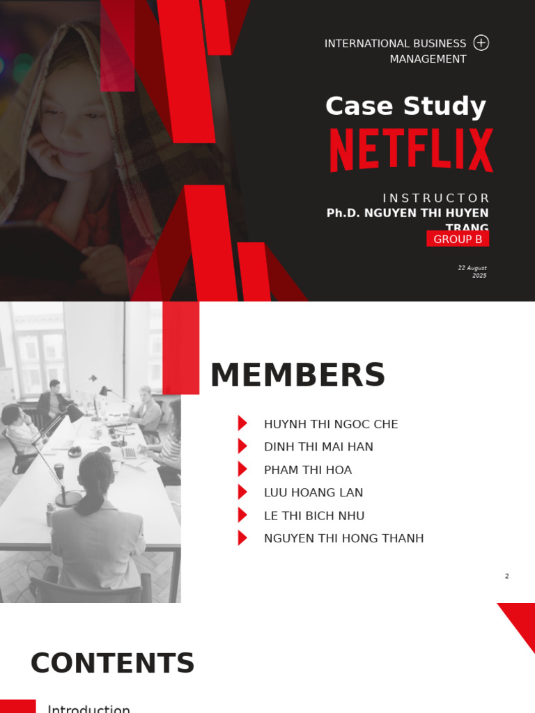 Netflix Case Study: Strategies & Insights | PDF | Netflix ...