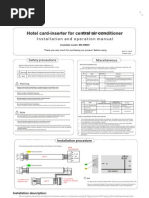 User Installation Manual Md-nim05 Eng