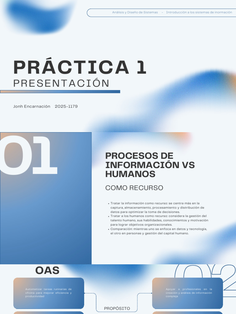 Blue and White Gradient Modern Project Presentation PDF | PDF ...