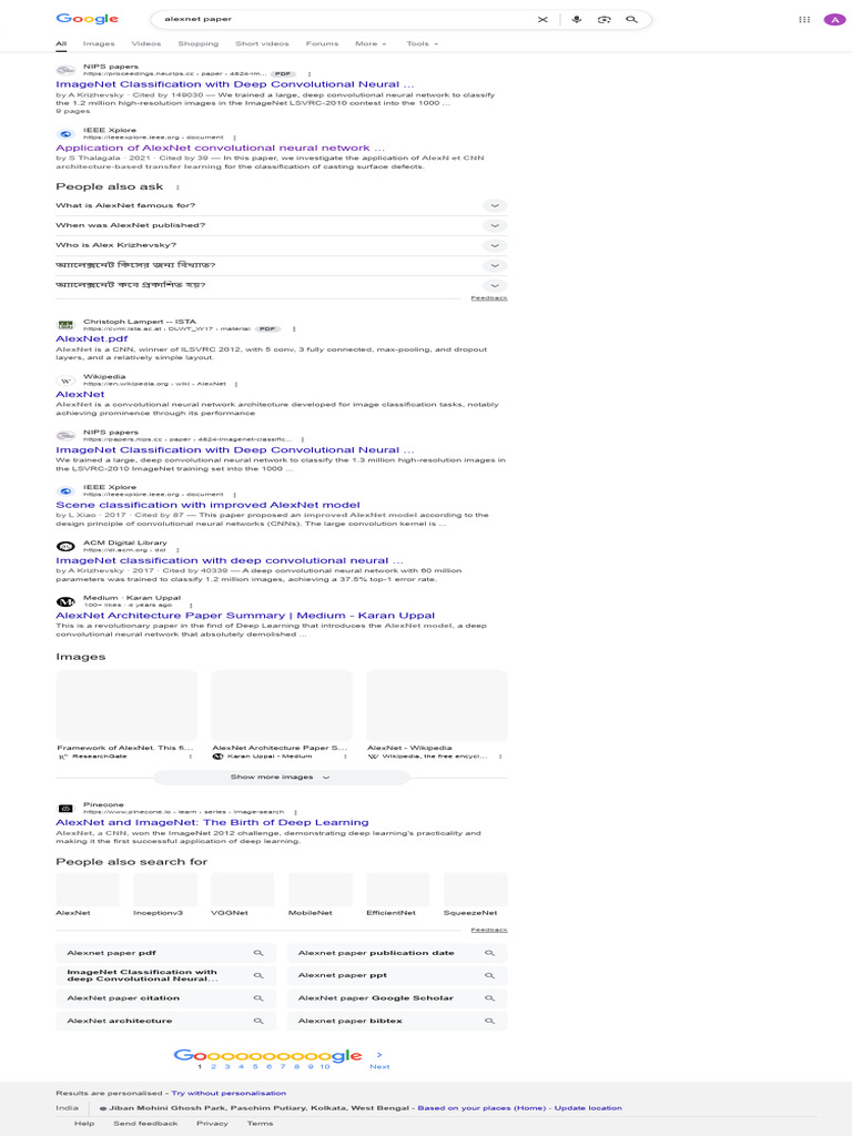 AlexNet: ImageNet Classification 2012 | PDF | Statistical ...