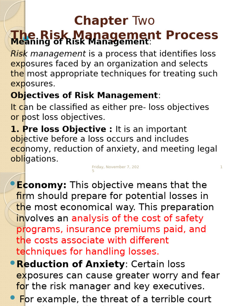 Understanding Risk Management Process | PDF | Insurance | Risk Management