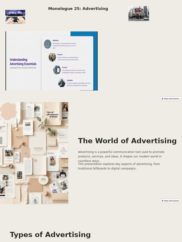 Advertising Strategies and Types Explained | PDF | Advertising | Brand