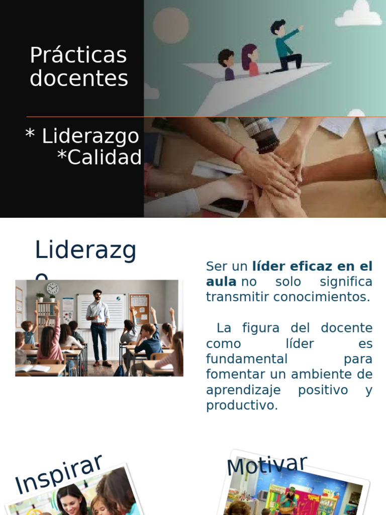Liderazgo Eficaz en el Aula | PDF | Salón de clases | Maestros