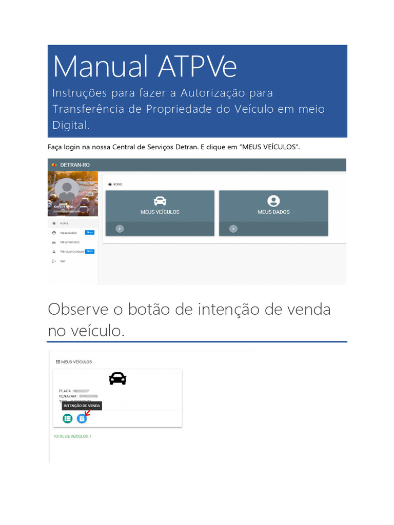 Manual ATPVe.v1 | PDF