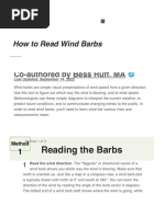 How to Read a Wind Rose Diagram | PDF | Wound | Percentage