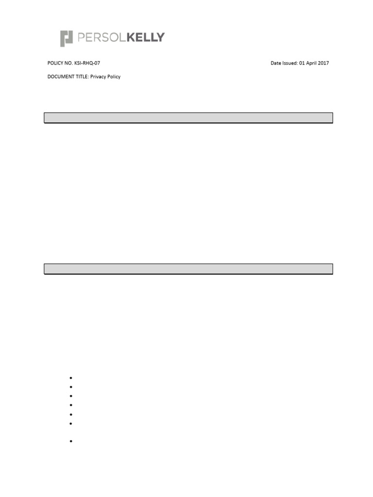 Privacy Policy | PDF | Http Cookie | Privacy