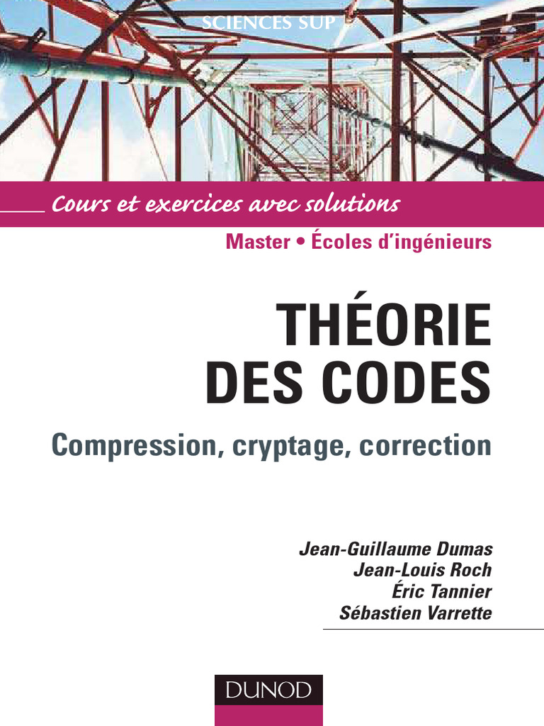 Théorie des codes : compression et cryptage | PDF | Compression de ...