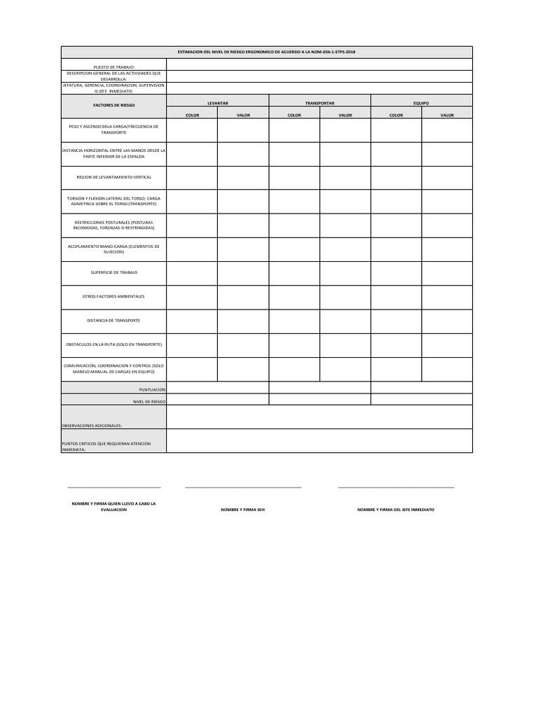 Analisis Nom 036 | PDF
