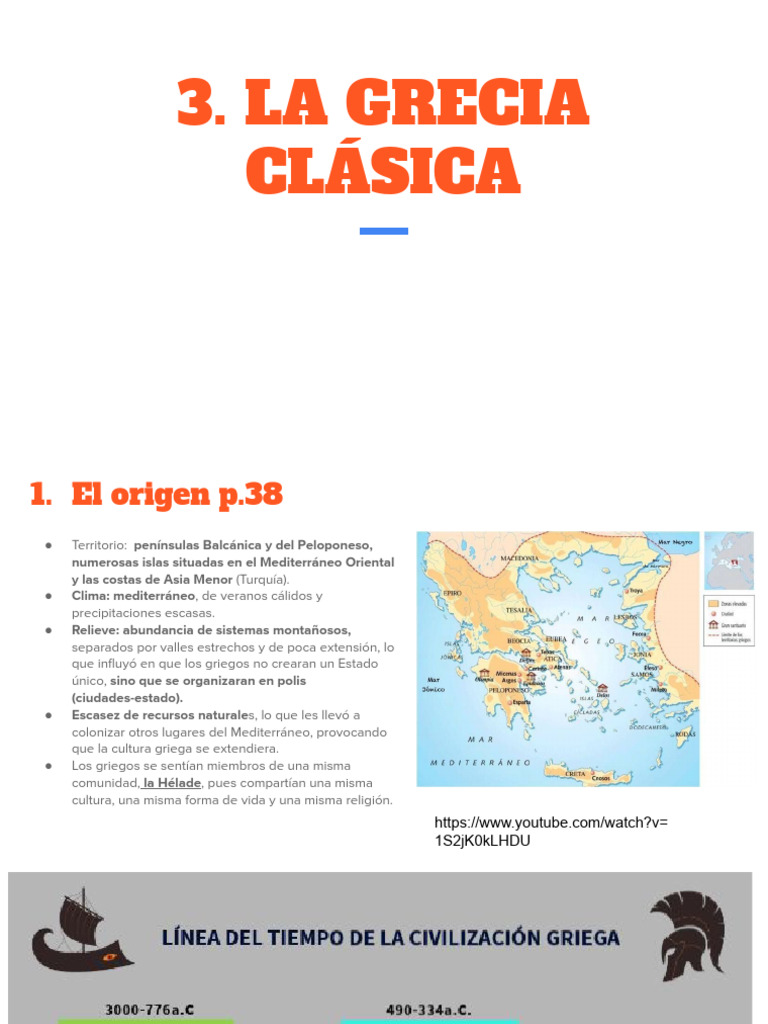 La Grecia Clásica | PDF | Antigua Grecia | Esparta