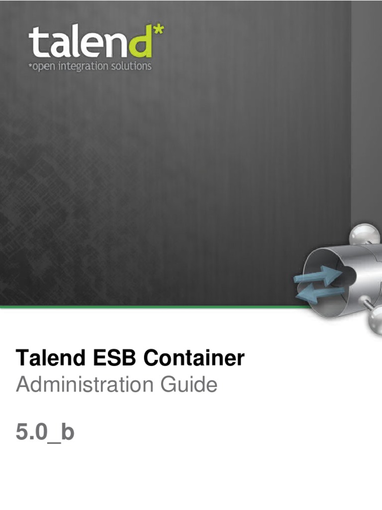 Talend ESB Container AG 50b en | PDF | Command Line Interface | Secure ...