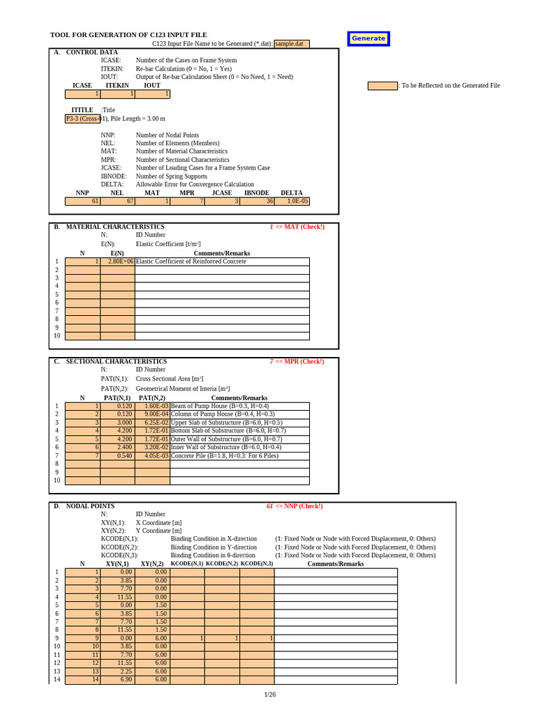 C123 Input File Generation Tool | PDF | Computer Engineering | Applied ...