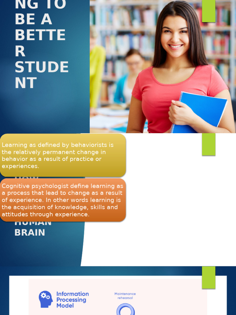 Learning To Be A Better Student | PDF | Metacognition | Learning