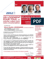 Reunion Publique Sur Le Logement Avec Marie-Noëlle Lienemann