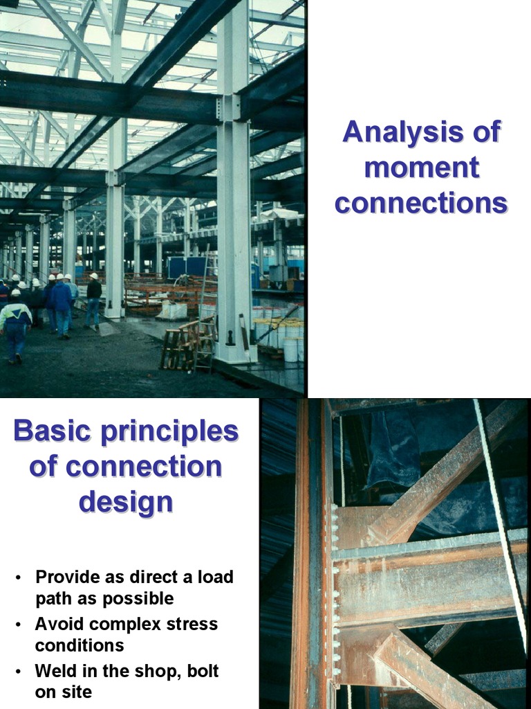 Analysis of Steel Moment Connections | PDF | Stress (Mechanics ...