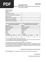 Electoral Roll Declaration Form | PDF