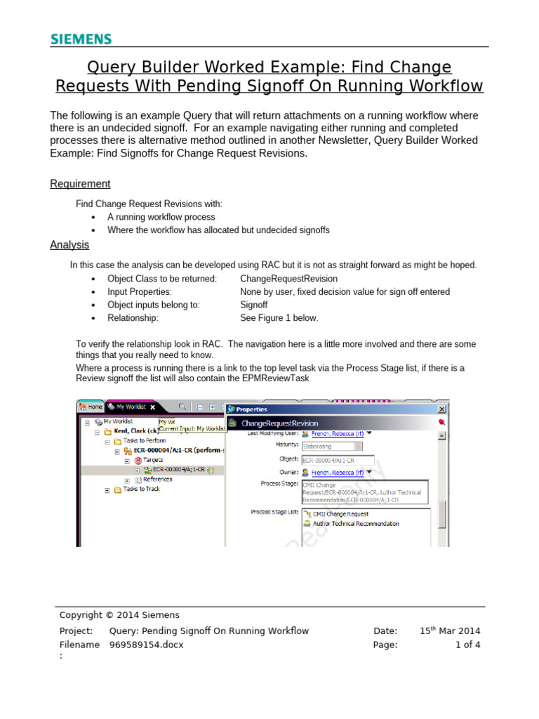 Query for Pending Signoffs in Workflow | PDF | Computer Programming ...